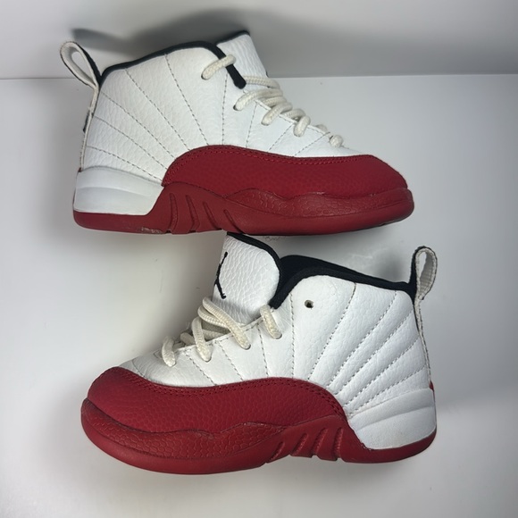 Air Jordan 12 Retro Cherry Size 7C Toddler Baby Sneakers